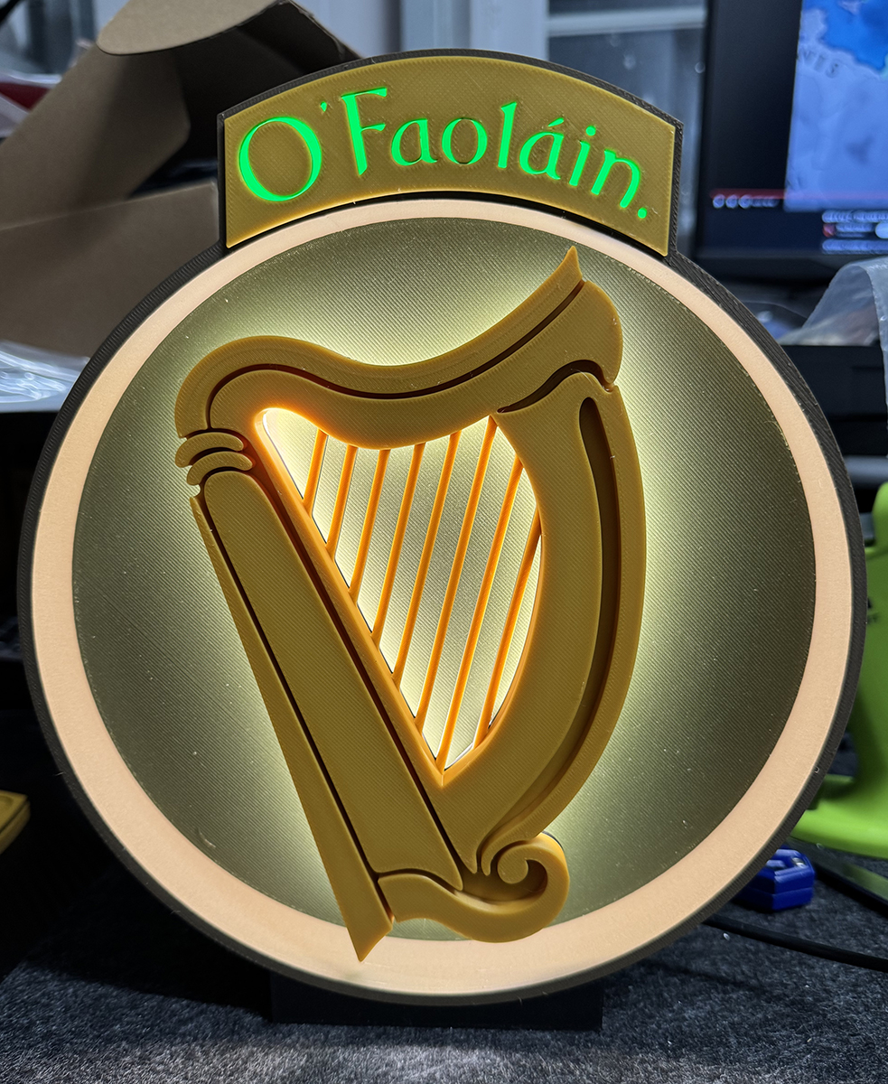 Harp Named Lit
