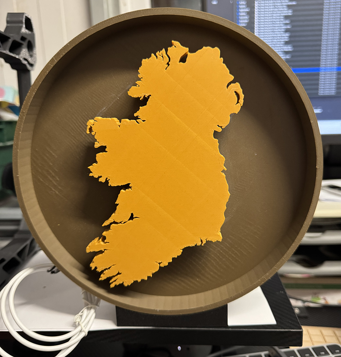 Ireland Brown Unlit