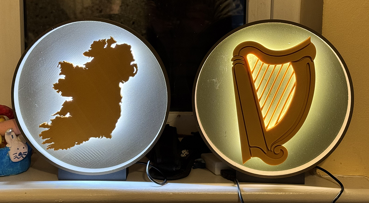 Ireland Harp Lit
